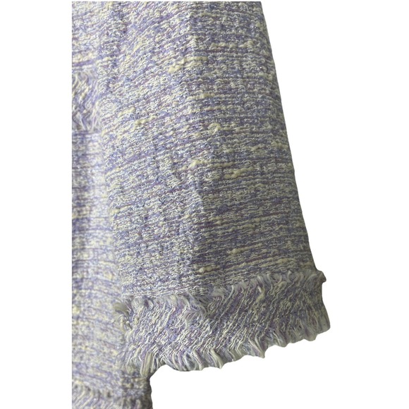 Teri Jon by‎ Rickie Freeman Metallic Tweed Geo Stripe Dress Womens Size 8 - Picture 7 of 11